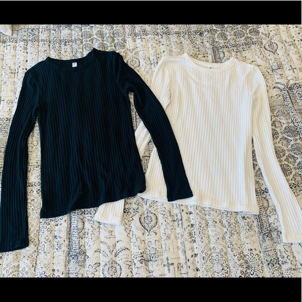 BP Long Sleeve Ribbed Tops Bundle